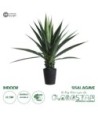 GloboStar® Artificial Garden SISAL AGAVE 20078 Τεχνητό Διακοσμητικό Φυτό Αγαύη Υ110cm